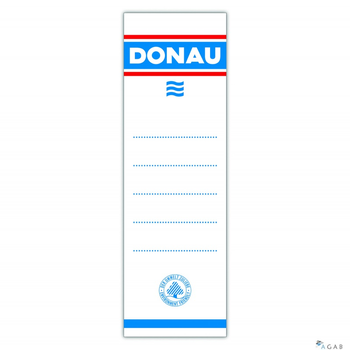 Etykiety do segregatora samoprzylepne 75mm (20) 8375920 DONAU