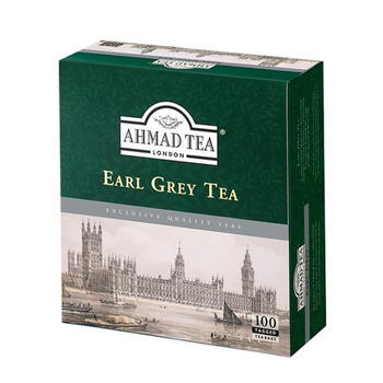 Herbata AHMAD EARL GREY, 100 torebek