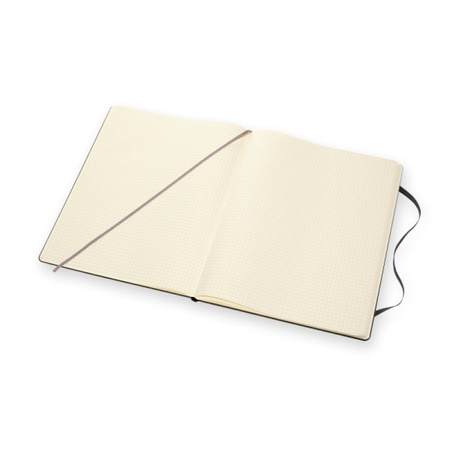 Notes MOLESKINE Classic XXL (21,6x27,9 cm) w kratkę, twarda oprawa, 192 strony, czarny
