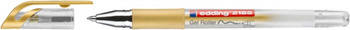 Długopis żelowy e-2185 EDDING, 0,7 mm, złoty