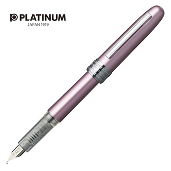 Pióro wieczne Platinum Plaisir Pink, F, różowe