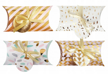 Pudełko na prezent INCOOD, 15x7cm, 8 szt., mix wzorów