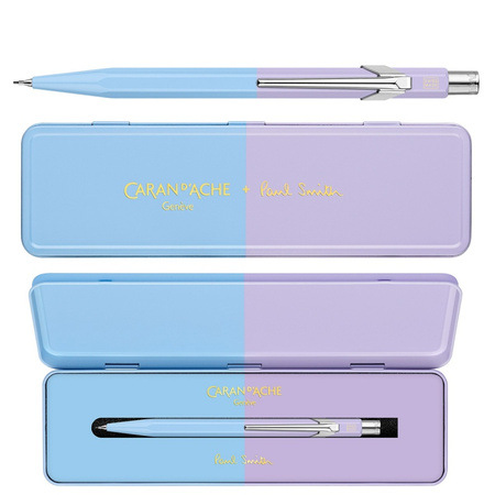 Ołówek mechaniczny 844 0,5mm, Paul Smith Ed4 w pudełku SkyBlue/Lavender
