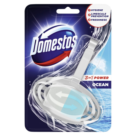 Kostka toaletowa DOMESTOS Ocean, w koszyku, 35g