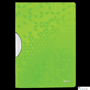 Skoroszyt z klipsem Leitz WOW, zielony 41850054 (X)