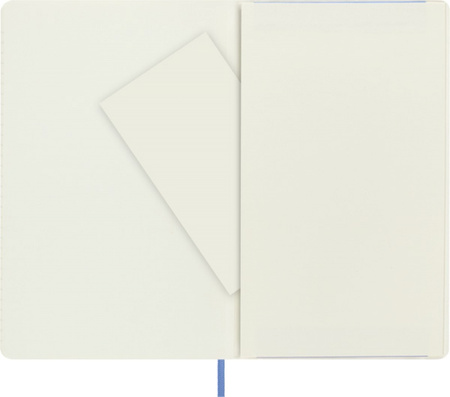 Notes MOLESKINE Classic L (13x21 cm) w linie, miękka oprawa, hydrangea blue, 192 strony, niebieski