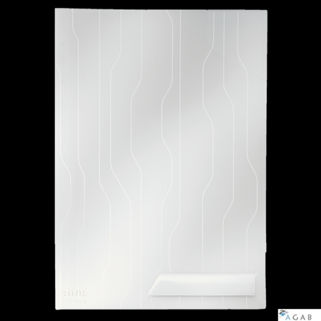 Folder LEITZ Combifile usztywniony biały przezroczty (3szt) 47280003