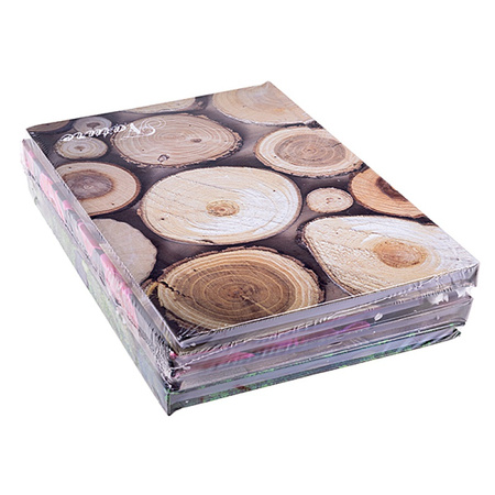 Brulion OFFICE PRODUCTS, Nature, A5, w linie, 96 kart., mix