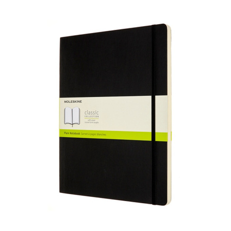 Notes MOLESKINE Classic XXL (21,6x27,9 cm) gładki, miękka oprawa, 192 strony, czarny