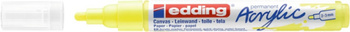Marker akrylowy e-5100 EDDING, 2-3 mm, żółty neonowy