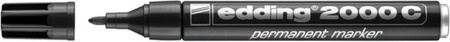 Marker permanentny e-2000c EDDING, 1,5-3mm, czarny