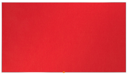 Tablica filcowa NOBO, 189x107cm, panoramiczna 85", czerwona