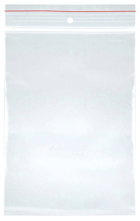 Torebka strunowa OFFICE PRODUCTS, LDPE, 80x180mm, 100szt., transparentna