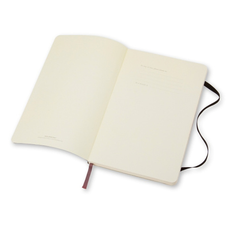 Notes MOLESKINE Classic P (9x14cm) w linie, miękka oprawa, 192 strony, czarny