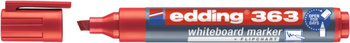 Marker do tablic e-363 EDDING, 1-5 mm, czerwony