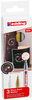 Marker olejowy błyszczący e-780 EDDING, 0,8mm, 3 szt., mix kolorów metalicznych