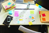 Zestaw szkolny zakładek POST-IT® (683-3+680-1+684-ARR1), z linijką, mix kolorów