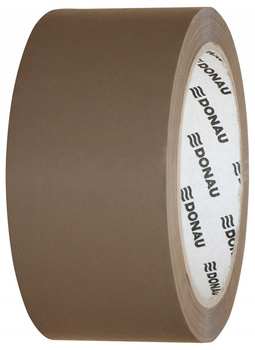 Taśma pakowa DONAU Hot-Melt , 48mm, 66m, 50mikr., brązowa