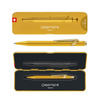 Długopis CARAN D'ACHE 849 Goldbar, M, w pudełku, złoty