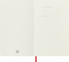 Notes MOLESKINE Classic L, 13x21cm, w linie, miękka oprawa, 192 strony, czerwony
