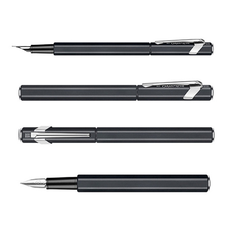 Pióro wieczne CARAN D'ACHE 849, F, czarne