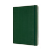 Notes MOLESKINE Classic XL (19x25cm) gładki, twarda oprawa, myrtle green, 192 strony, zielony