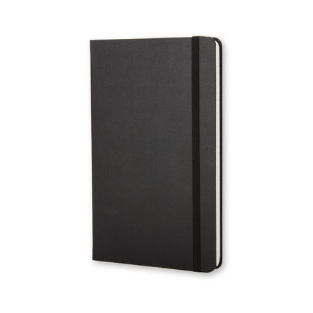 Notes MOLESKINE Classic L (13x21cm) w linie, twarda oprawa, 240 stron, czarny