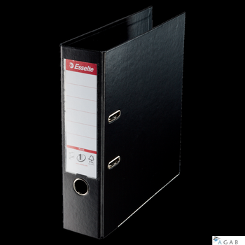 Segregator A4/80mm czarny ESSELTE PLUS VIVIDA No.1 81187