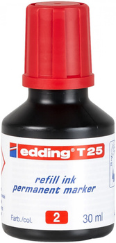 Tusz do uzupełniania markerów permanentnych e-T 25 EDDING, czerwony
