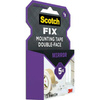 Taśma montażowa SCOTCH-FIX®, 19mm x 1,5m, dwustronna, do luster