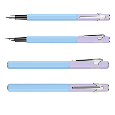 Pióro wieczne 849, Paul Smith Ed4, w pudełku SkyBlue/Lavender F