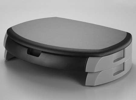 Podstawa pod monitor Q-CONNECT, z szufladą, 450x113x315mm, czarno-szara