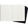 Zestaw 3 Zeszytów MOLESKINE Cahier Journals XL (19x25cm) w kratkę, 120 stron, czarny