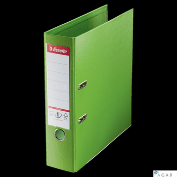 Segregator A4/80mm zielony ESSELTE PLUS VIVIDA No.1 81186