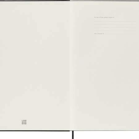 Notes MOLESKINE PROFESSIONAL A4 (21x29,7 cm), twarda oprawa, 192 strony, czarny