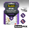 Taśma montażowa SCOTCH-FIX®, 19mm x 1,5m, dwustronna, do luster