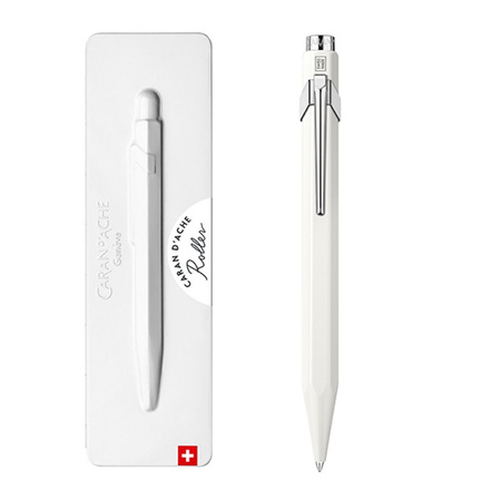 Pióro kulkowe CARAN D'ACHE 849, w pudełku, białe