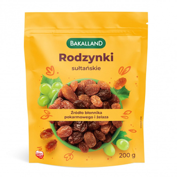 Rodzynki sułtańskie BAKALLAND, 200g