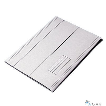 Teczka z gumką biała 350g KIEL-TECH 50szt.