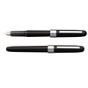 Pióro wieczne Platinum Plaisir Black Mist, F, czarne matowe
