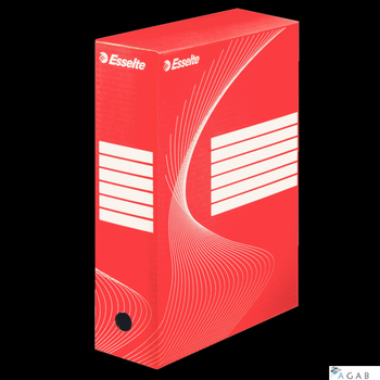 Pudełka archiwizacyjne ESSELTE BOXY 100mm czerwone 128422