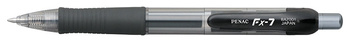 Długopis automatyczny żelowy PENAC FX7 0,7mm, czarny