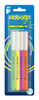 Zakreślacz ICO Videotip Slim C, Fluo, 4 szt., blister, mix kolorów