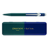 Długopis CARAN D'ACHE 849 Paul Smith Edycja 4, M, w pudełku, Green/Navy