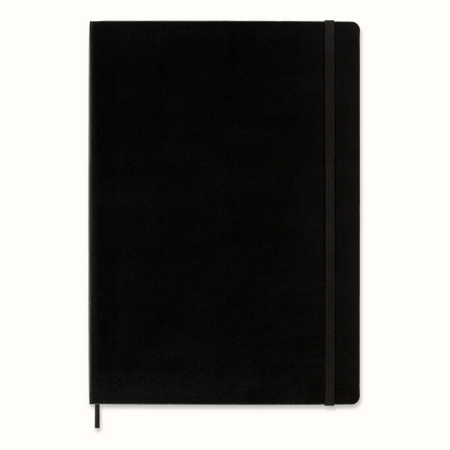 Notes MOLESKINE Classic A4 (21x29,7 cm) w linie, twarda oprawa, 192 strony, czarny