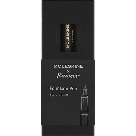 KAWECO X MOLESKINE pióro wieczne, M, czarne