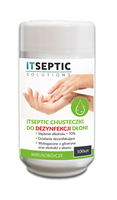 Chusteczki do dezynfekcji dłoni ITSEPTIC, mała tuba, 100szt.
