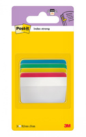 Zakładki indeksujące POST-IT® do archiwizacji (686-A1), PP, wygięte, 50,8x38,1mm, 4x6 kart., mix kolorów