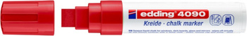Marker kredowy e-4090 EDDING, 4-15 mm, czerwony