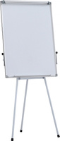 Flipchart na trójnogu OFFICE PRODUCTS, 70x100cm, tablica suchoś. -magn., aluminiowa rama, z wyciąganymi ramionami